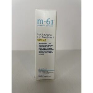 M-61 Powerful Skincare Hydraboost Lip Treatment-0.14 Oz FULLY SEALED C0053